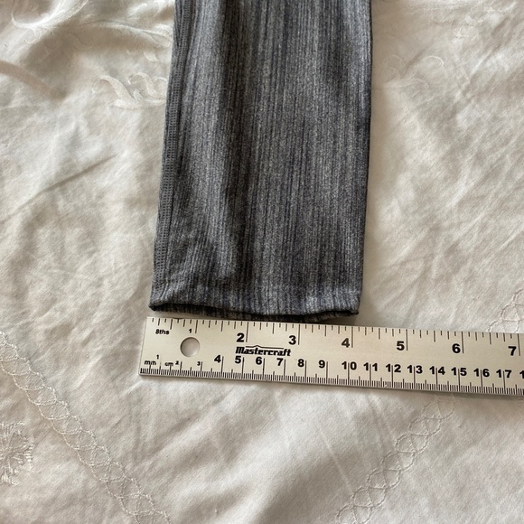 Tuff Athletics Women's Gray Streaked Athletic Yoga Pant‎ Leggings Size Small - Picture 13 of 14